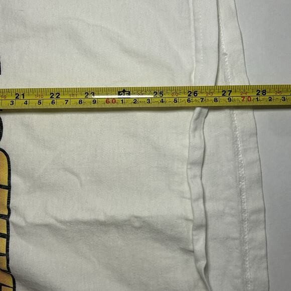 VINTAGE NASCAR RICKY RUDD #28 FORD TAURUS RACING T SHIRT MENS SIZE Large 90S Y2K - Picture 6 of 6